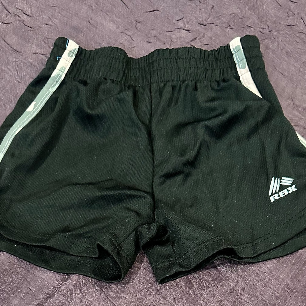 RBX Black Athletic Shorts